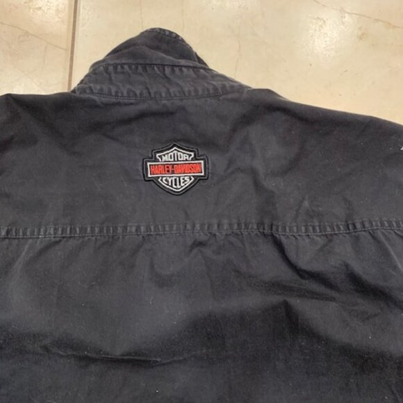 HARLEY -DAVIDSON MENS BUTTON SHIRT (2XL) - Picture 6 of 6